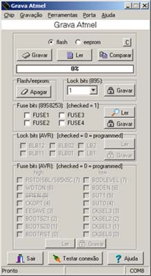 Atmel Write image