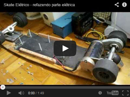 link youtube - skate eletrico